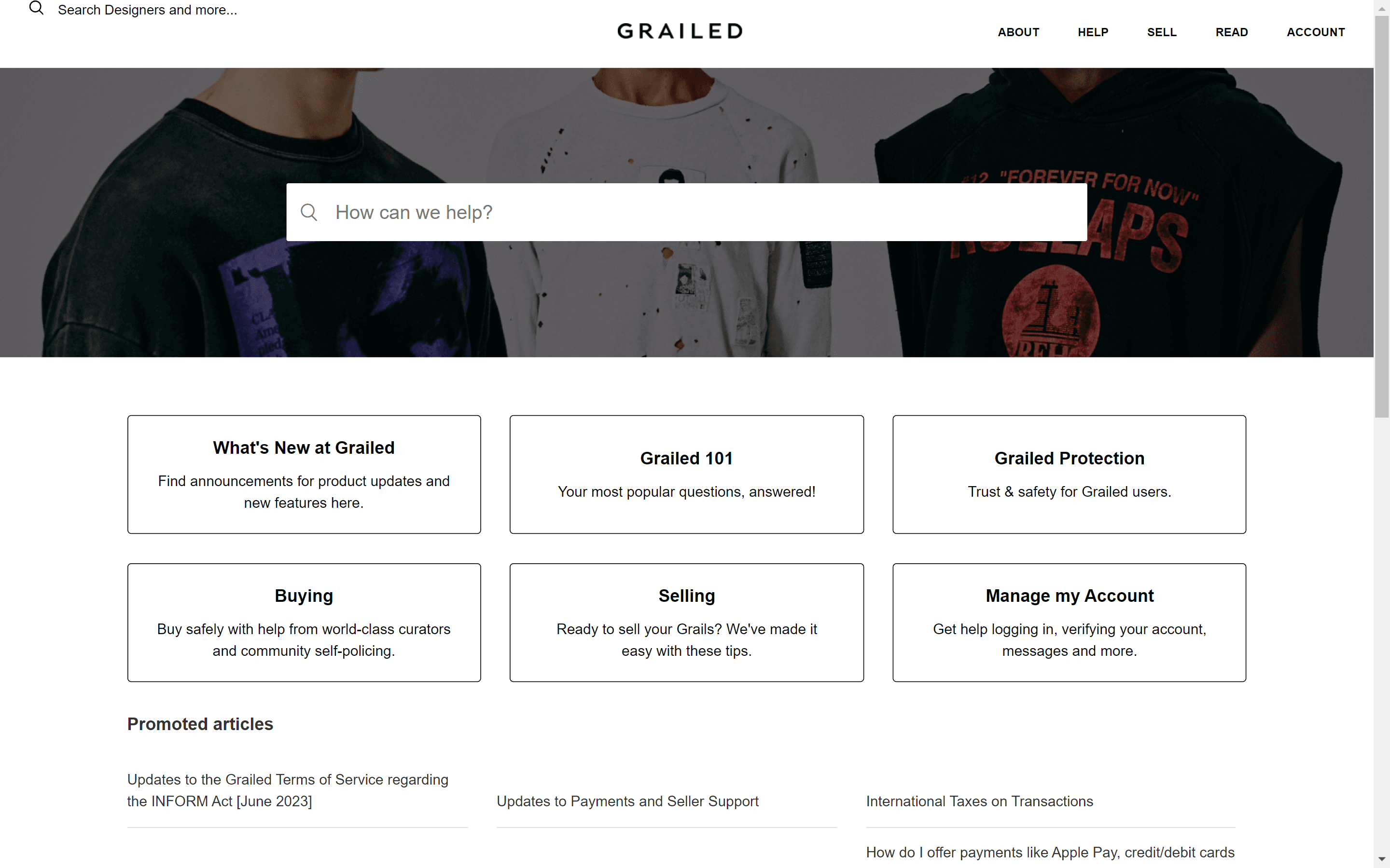 Grailed screenshot 1